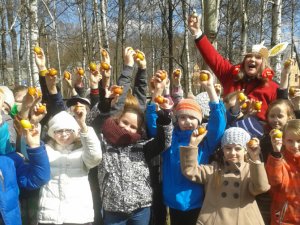 Siguldas pilsētas vidusskolas 3.klases ieskandina Lieldienas