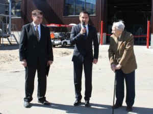 Allažos atklāta jauna ražošanas līnija uzņēmumā SIA „Kokpārstrāde 98”