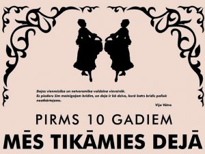 Senioru deju kopu koncerts „Mēs tikāmies dejā” 