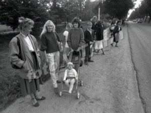 Aicina atpazīt Baltijas ceļa Siguldas novada dalībniekus