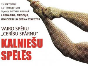 PAPILDINĀTS: Biedrība „Cerību spārni” rīko Kalniešu spēles 