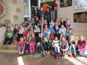 Siguldas 1.pamatskolas 4.b un 4.c klase iepazīst Rīgu