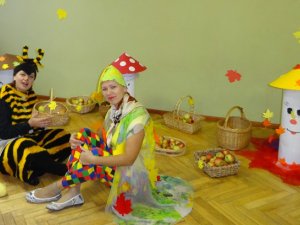 Bērnudārzā „Ābelīte” aizvadīta rudens balle