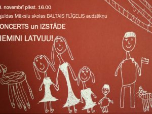 Latvijas dzimšanas dienai veltīts koncerts Mākslu skolā