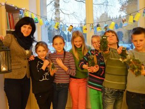 Ziemeļvalstu Bibliotēku nedēļa un Danču vakars Laurenču sākumskolā 