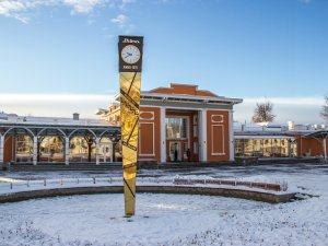 Informācija par dzelzceļa stacijas laukumu