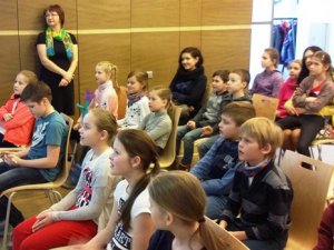 ERASMUS+ projektā iesaistītie skolēni viesojas Eiropas mājā