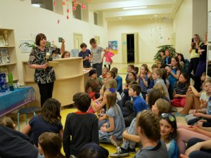 Laurenču sākumskolā aizvadīta Mākslas nakts