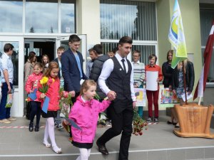 Pēdējais zvans Siguldas pilsētas vidusskolā