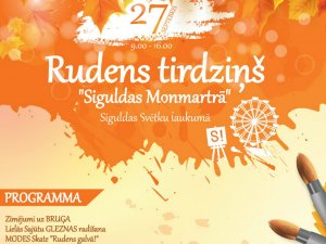 Aicina uz rudens tirdziņu „Siguldas Monmartrā”