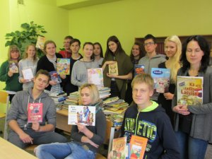 Ģimnāzistu labdarības akcija sekmīgi noslēgusies