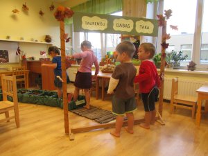 Bērnudārzā “Saulīte” pašiem sava sajūtu taka