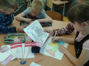 Valsts svētku nedēļa Mores pamatskolā