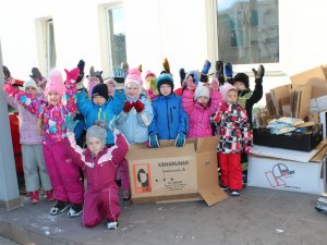 Bērnudārzā  “Ieviņa” noslēgusies makulatūras vākšanas akcija