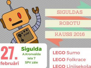 Notiks Siguldas Robotu Kauss