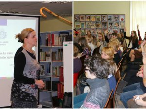 Latviešu valodas meistardarbnīca Siguldas novada bibliotēkā