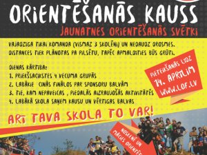 Siguldā notiks Latvijas skolu orientēšanās kauss