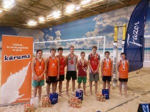 Jauniešu pludmales volejbola līgas „Finstar Series” trešais posms