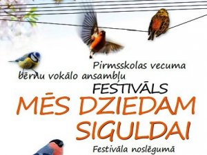 Notiks bērnu vokālo ansambļu festivāls „Mēs dziedam Siguldai” 