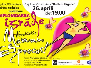 Notiks Mākslu skolas Teātra nodaļas audzēkņu diplomdarba izrāde