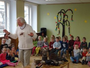 Bērnudārza „Ābelīte” audzēkņi iepazīst putnus