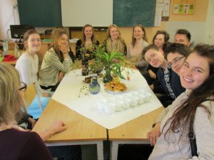 Baltā galdauta svētki Siguldas Valsts ģimnāzijā