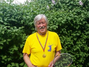 Siguldietis uzvar Baltijas badmintona veterānu čempionātā