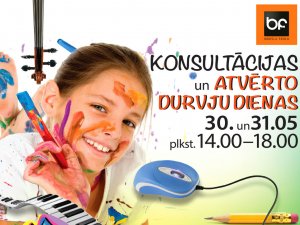 Mākslu skola „Baltais Flīģelis” šonedēļ uzņem jaunus audzēkņus