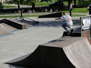 Aizvadītas ekstrēmo sporta veidu sacensības „​Sigulda Jam”