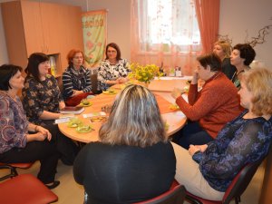 Biedrības „Cerību spārni” pārstāvju vizīte bērnudārzā „Pasaciņa”