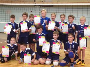 Sākušās LVF „Kausa izcīņas” jauniešiem finālsacensības volejbolā