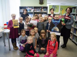 Bērnu literatūras nodaļā notikuši Rīta stundas lasījumi