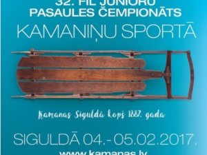 Ceturtdien dzelzceļa stacijas laukumā atklās 32.Junioru Pasaules čempionātu kamaniņu sportā 