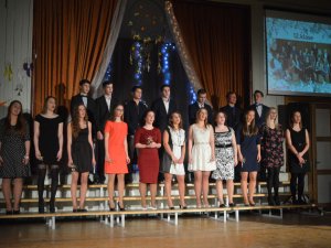 Žetonu vakars Siguldas pilsētas vidusskolā „Cik cilvēku, tik sapņu”