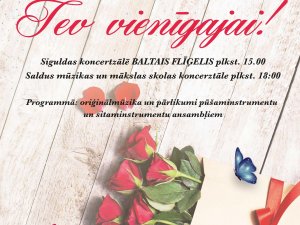 Nacionālo bruņoto spēku orķestris aicina uz koncertu „Tev vienīgajai!”