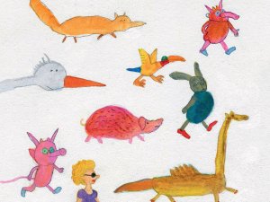 „Baltajā Flīģelī” būs skatāma Jura Petraškeviča grāmatu ilustrāciju izstāde