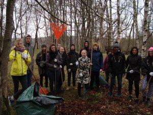 Ģimnāzisti piedalās Lielajā Talkā