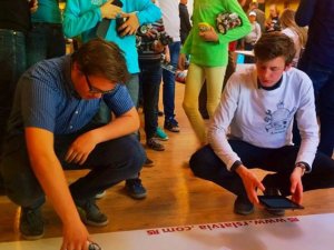 Siguldiešiem pirmā vieta vienā no Latvijas Robotikas čempionāta disciplīnām