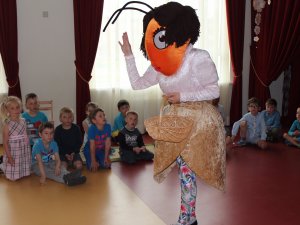 Bērnudārzā „Ieviņa” viesojas Skudra Monika