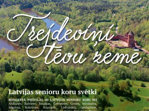Latvijas senioru kori sadziedāsies Turaidā