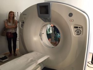 Siguldas slimnīcā izveidots mūsdienīgs datortomogrāfijas kabinets