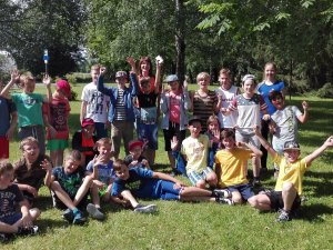 Sākusies pirmā veselīga dzīvesveida dienas nometne bērniem