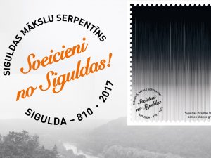 Novada bibliotēkā skatāma Zandas Pučes izstāde „Sveicieni no Siguldas”