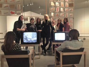 Radošo industriju klase Siguldas pilsētas vidusskolā