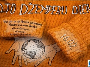Aicina iesaistīties „Silto džemperu dienā”