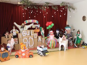 Bērnudārzā „Ieviņa” aizvadīta modes skate „Dodamies ceļā”