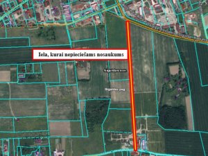 Aicina ieteikt ielas nosaukumu ceļa posmam no Gāles līdz Saltavota ielai