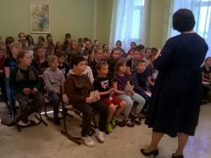 Allažu pamatskolā viesojas Kultūras ministrijas pārstāve