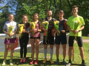 Noskaidroti Krimuldas serpentīna ceļa ātrākie skrējēji