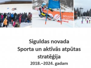 Aicina uz diskusiju par Sporta un aktīvās atpūtas stratēģijas izstrādi